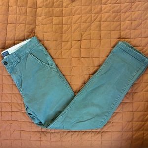 Hawkins McGill - 30x30 - Olive green skinny chinos